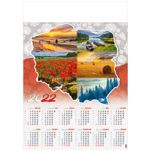 POLSKIE KLIMATY kalendarz A1